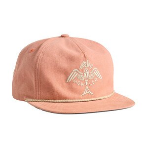 Howler Brothers Fresh Catch Unstructured Snapback Hat in Dusty Pink